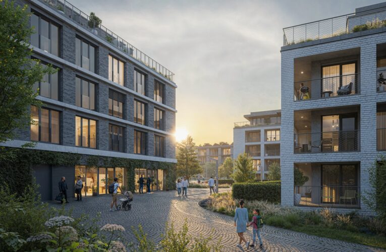 Skanska spouští výstavbu D.O.K. Radlice a nabídne doposud největší rezidenční dřevostavbu v ČR