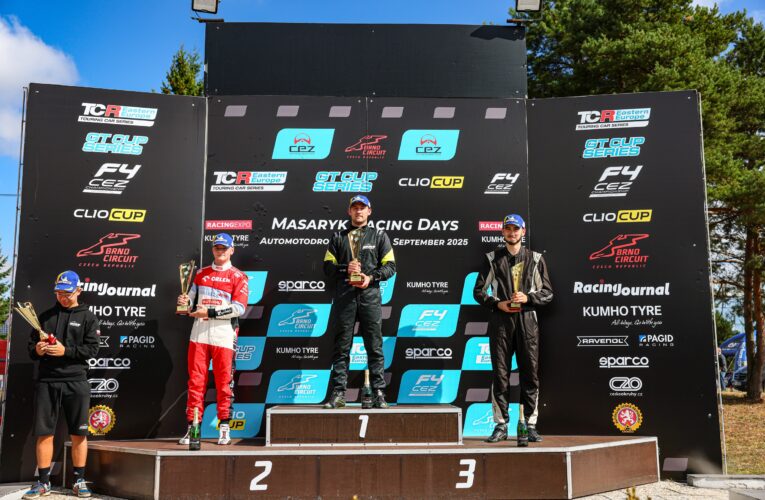 Junioři týmu Janík Motorsport bojovali v Brně o trofeje a body na třech frontách