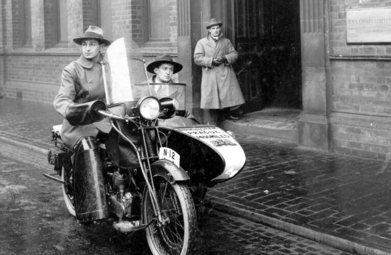 Na počest dědečka po stejné trase Londýn – Praha