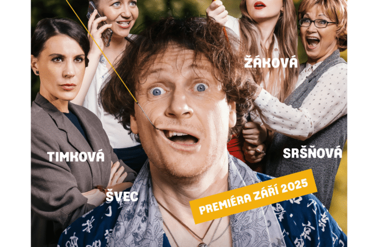 Slavnostní premiéra tragikomedie Guru Ráďa aneb Návod na ženu dne 25.9. v 19:00 hod..