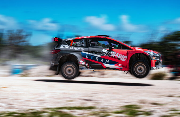 Martin Koloc skončil čtvrtý na Vanuatu Dry Creek Rally při svém prvním startu s vozem WRC