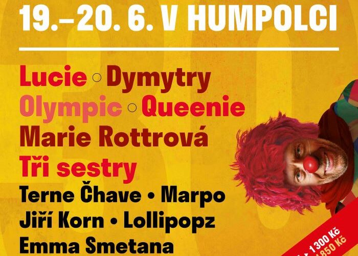 Zlatý Noid v Humpolci. Dymytry vystoupí na Bernard Festu 2026