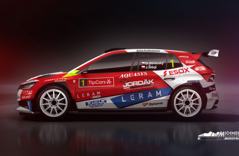 Dominik Stříteský „převlékne“ Fabii RS Rally2. Pražský Rallysprint pojede v barvách týmu Mičánek Motorsport
