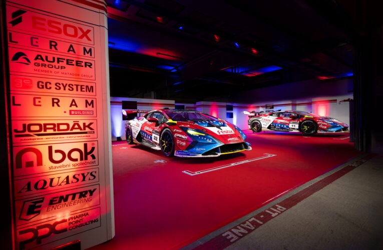 Dvě mistrovská Lamborghini výjimečně spolu. Vidět je můžete v brněnské Olympii