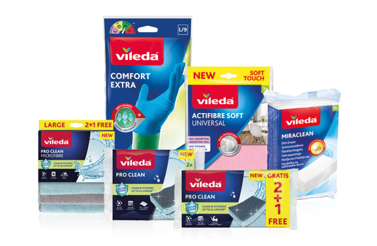 Vánoční úklidový trojboj v hlavní roli s prostředky Vileda