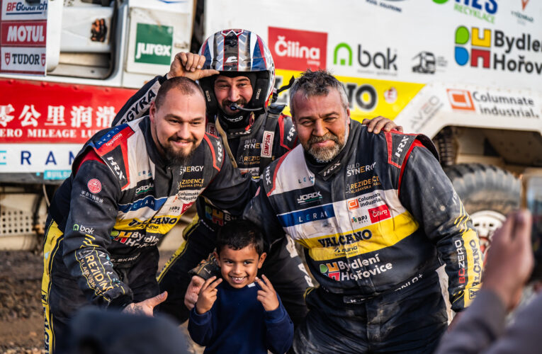 TRUCK: Martin Šoltys byl nejrychlejším Čechem v kamionu, navigátor Karla Posledního si na trati prožil peklo