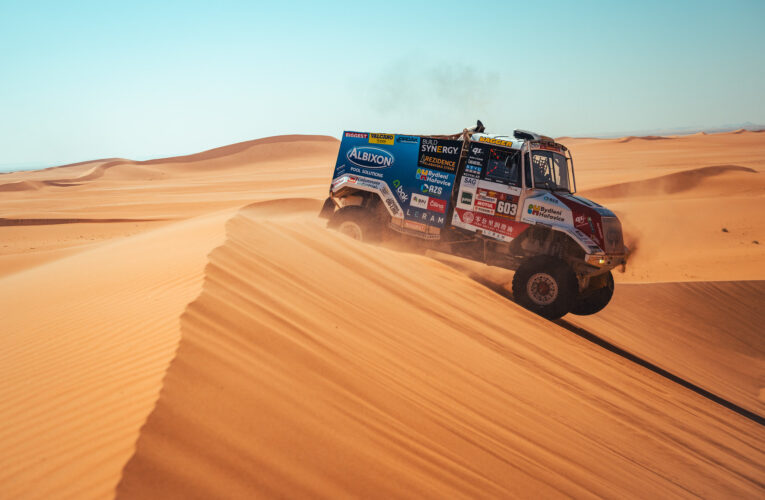 TRUCK: Martin Šoltys si maratonskou zkoušku užil, v etapě vybojoval skvělé třetí místo