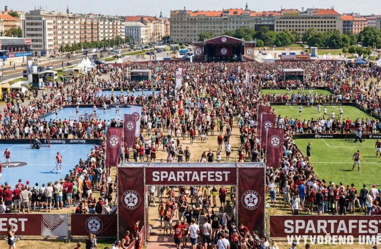 SPARTAFEST hlásí novinku: fanoušky přivítá na ikonickém sparťanském místě – na Letenské pláni