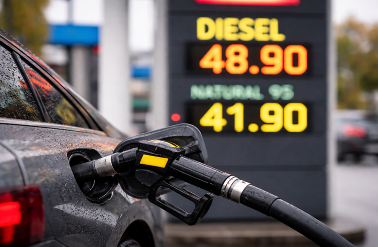 Vláda zasáhla do cen pohonných hmot. Proč nafta zdražila o 6 až 8 Kč více než benzin a co to znamená pro řidiče