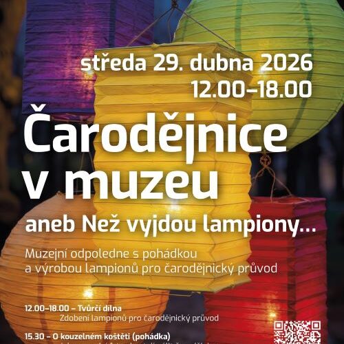 Čarodějnice v muzeu aneb Než vyjdou lampiony!