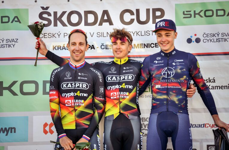 Ježek a M. Zahálka ovládli závody Škoda Cupu v silniční cyklistice