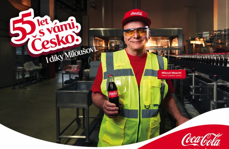 Coca-Cola slaví 55 let v Česku a na Slovensku
