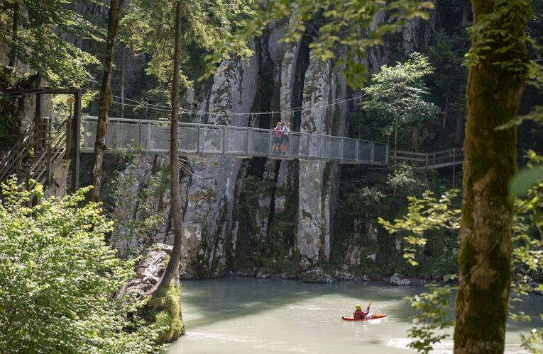 Alpským kaňonem po Pašerácké stezce Schmugglerweg
