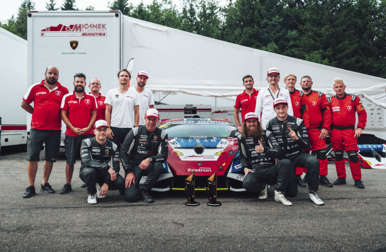 První absolutně. Mičánek Motorsport dosáhl na historický úspěch ve Spa