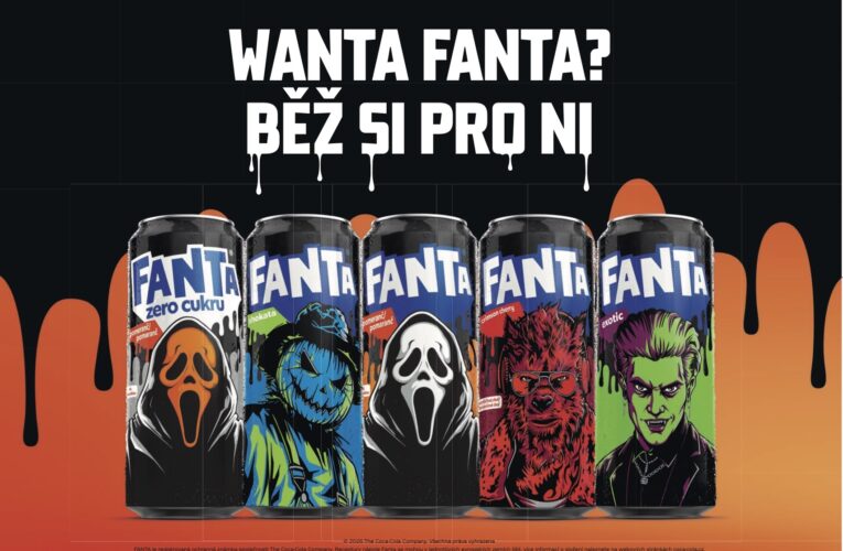 Fanta přichází s novou halloweenskou limitkou v čele s Ghost Face®