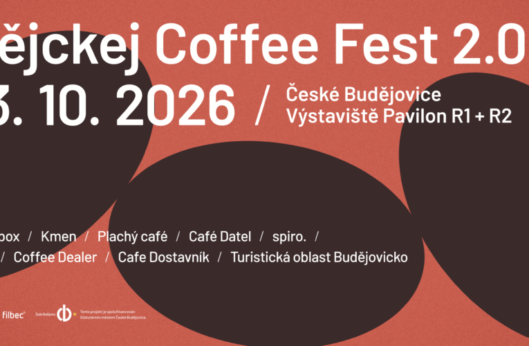 Do Českých Budějovic míří festival výběrové kávy. Budějckej Coffee Fest rozvoní výstaviště už na začátku října