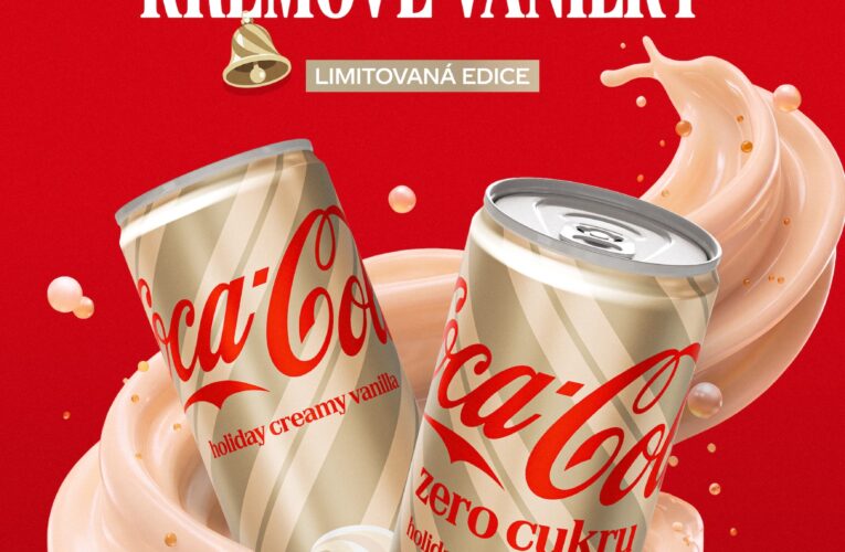 Coca-Cola Holiday Creamy Vanilla, chuť vánoční pohody v nové limitované edici