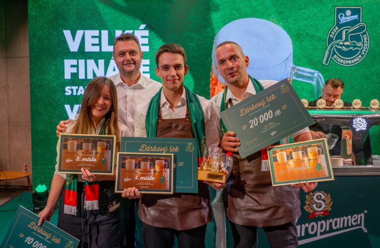 Odborná porota ocenila nejlepší práci s čepovaným pivem. Výčepním roku se stal Vojtěch Novák ze Srubu Podkozí na Berounsku